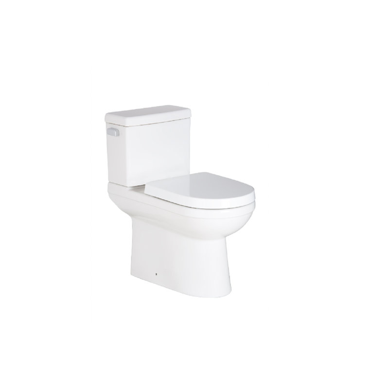 Proflo 1.28 Gallons GPF Elongated Floor Mounted Two-Piece Toilet (Seat Included)