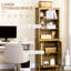 Bibliothèque avec armoire et bibliothèque ouverte