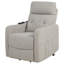 Fauteuil inclinable tapissier Dayes taupe Dayes-1406832702