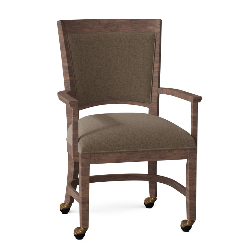 Fauteuil Jefferson, 9953 Pewter, Noisette