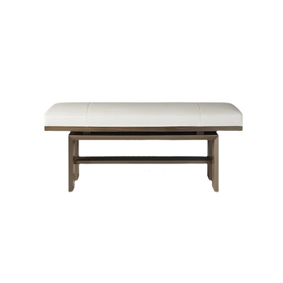 Banc rembourré en similicuir
