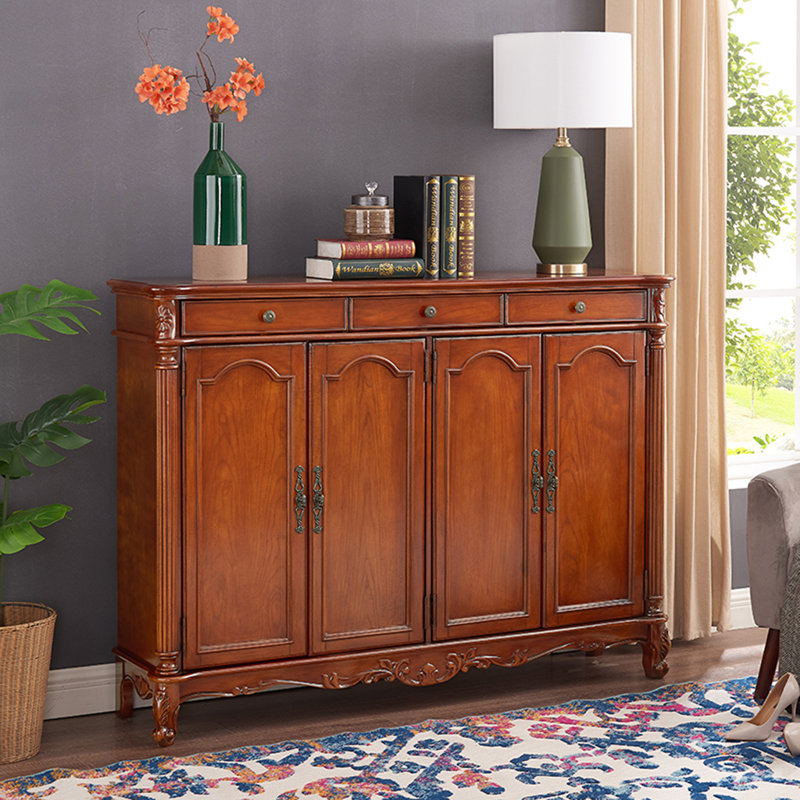 Armoire de rangement pour chaussures en bois massif 28 paires