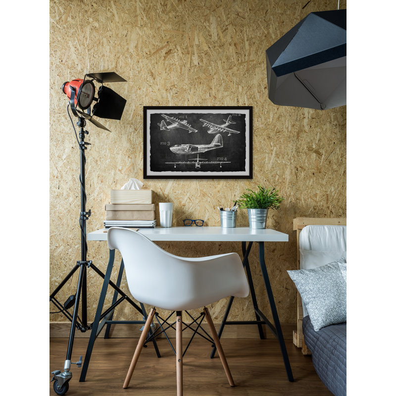Vonda Historical Airplane II - Print, 20cm H x 30cm W