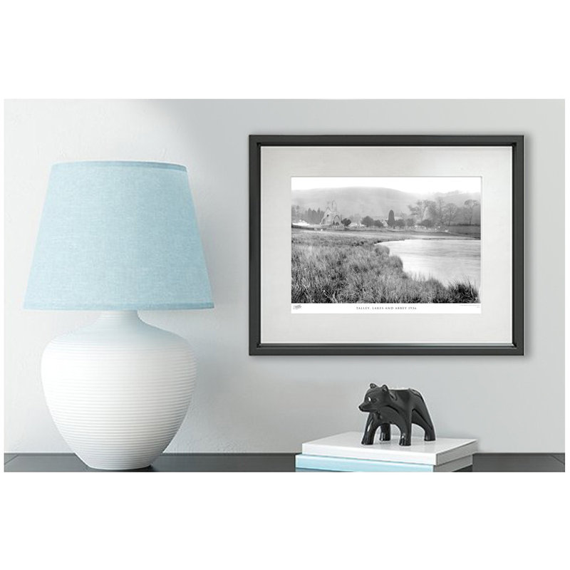 Talley, Lakes And Abbey 1936 by Francis Frith - Single Picture Frame Print, 45cm H x 60cm W x 2.3cm D