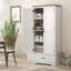 Armoire de rangement pour garde-manger de 69 po de hauteur, armoire de rangement autoportante Farmhouse avec 2 portes, tiroir et tablettes-302404854