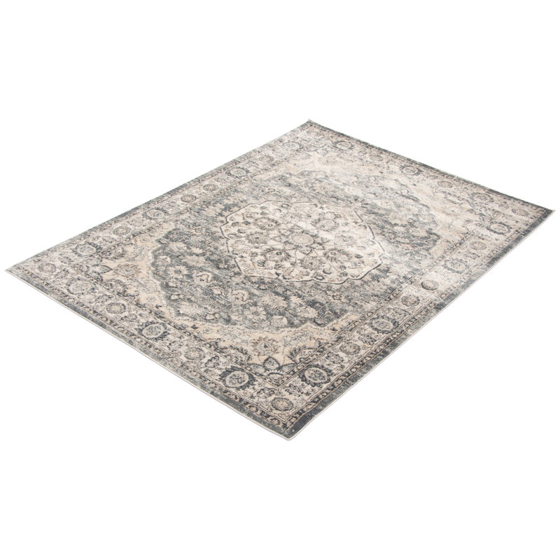 Oriental Indoor Rug, Rectangle 3'11" x 5'11"