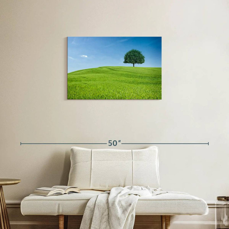 Colline et arbre toscan Alvord, H 20 po x l 30 po