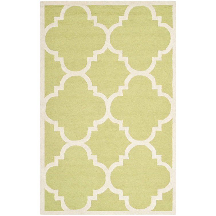 Cannen Hand Tufted Wool Geometric Rug