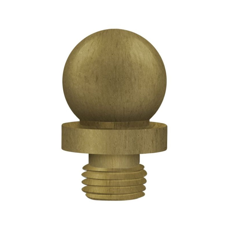Pointe de charnière centre-boule, Bronze moyen