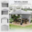 Atal 3m x 3m Steel Party Tent