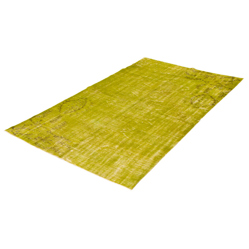 Tapis olive à transition de couleur 5 pi 2 po x 8 pi 6 po
