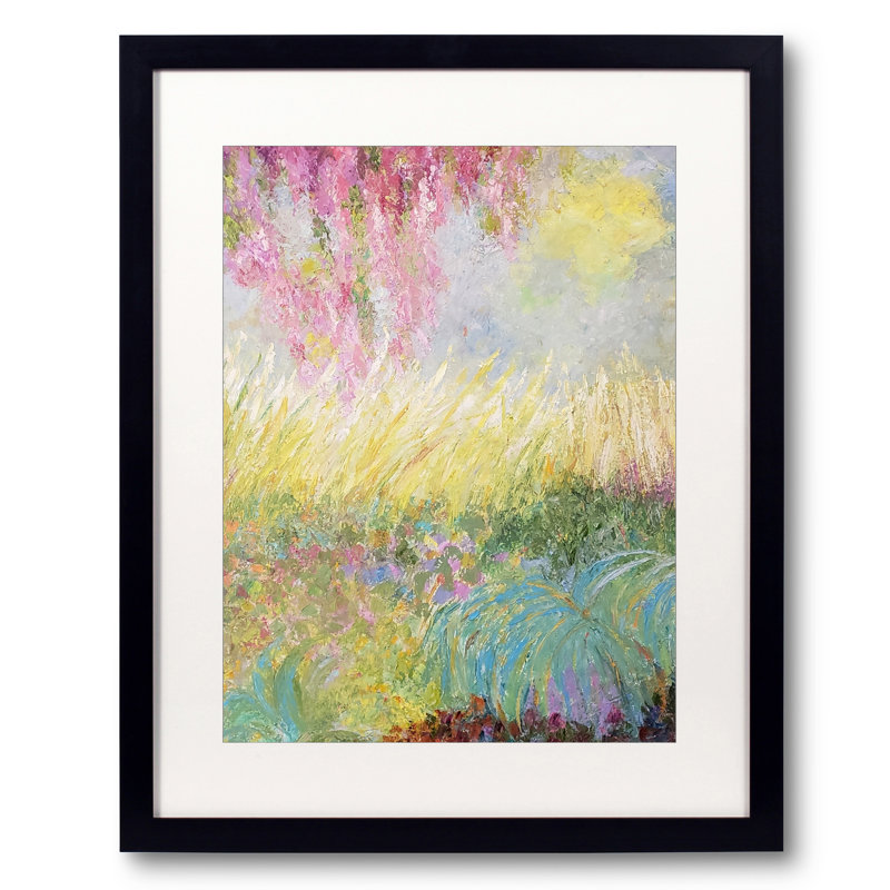 Garden On Cape Cod Print by Marsha Heller