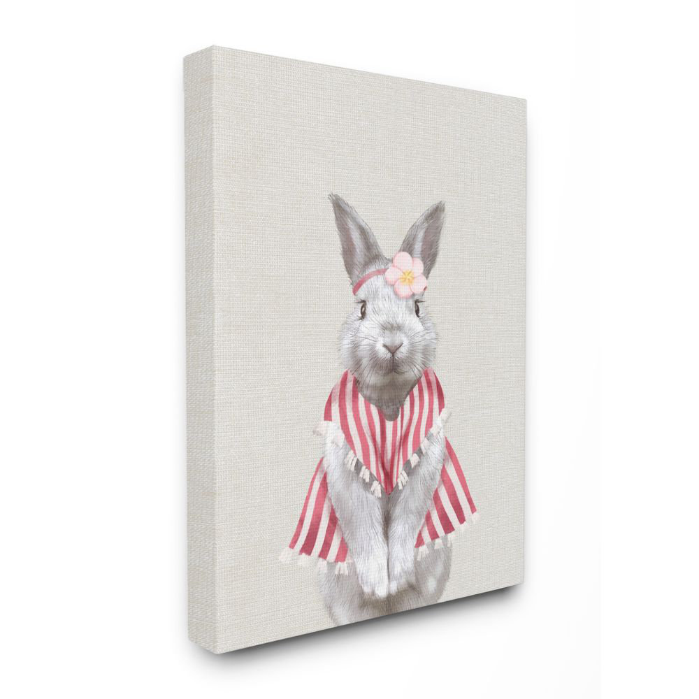 " Maid Bunny Kids Animal Pink " by Ziwei Li Harriet Bee 