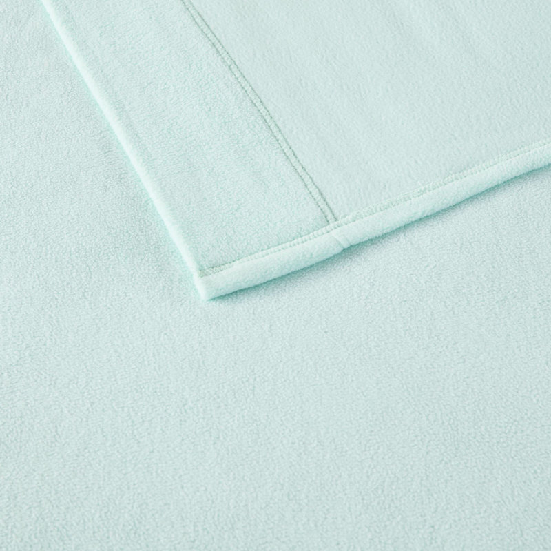 Ensemble de 3 draps simples TG - 100% molleton, doux et douillet, boulochage, lavable à la machine, livré avec un drap plat, des draps-housses et des taies d'oreiller
