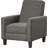 Cantalupo 26.75" W Manual Push Back Upholstered Club Recliner-1264481886