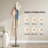 10-Hook Freestanding Adjustable Metal Coat Rack with Marble Base-475257290