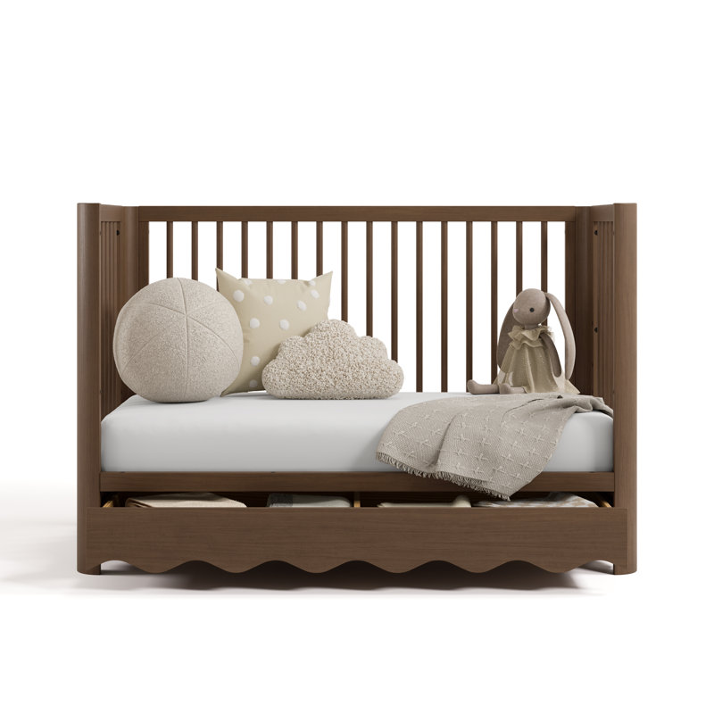Storkcraft Casablanca Deluxe 5-In-1 Convertible Crib, Hazelnut