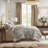 4 Piece Comforter Set Blue/Grey
