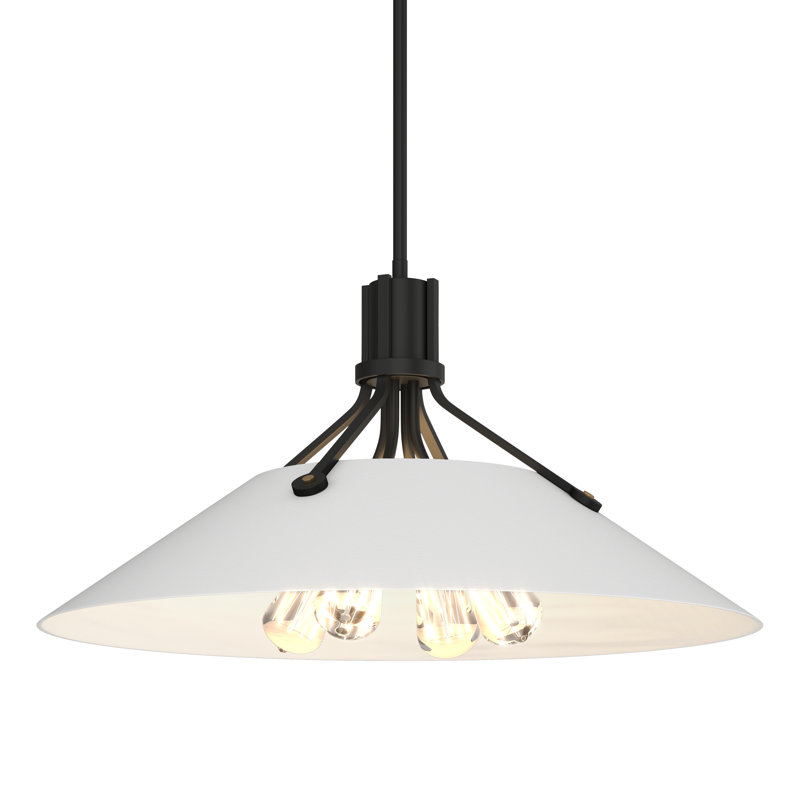 Henry 4 - Light Single Cone Pendant, Black, Oil Rubbed Bronze