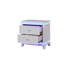 OPIUM Queen 4 Pc Bedroom Set In Milky White(NJ INVENTORY)