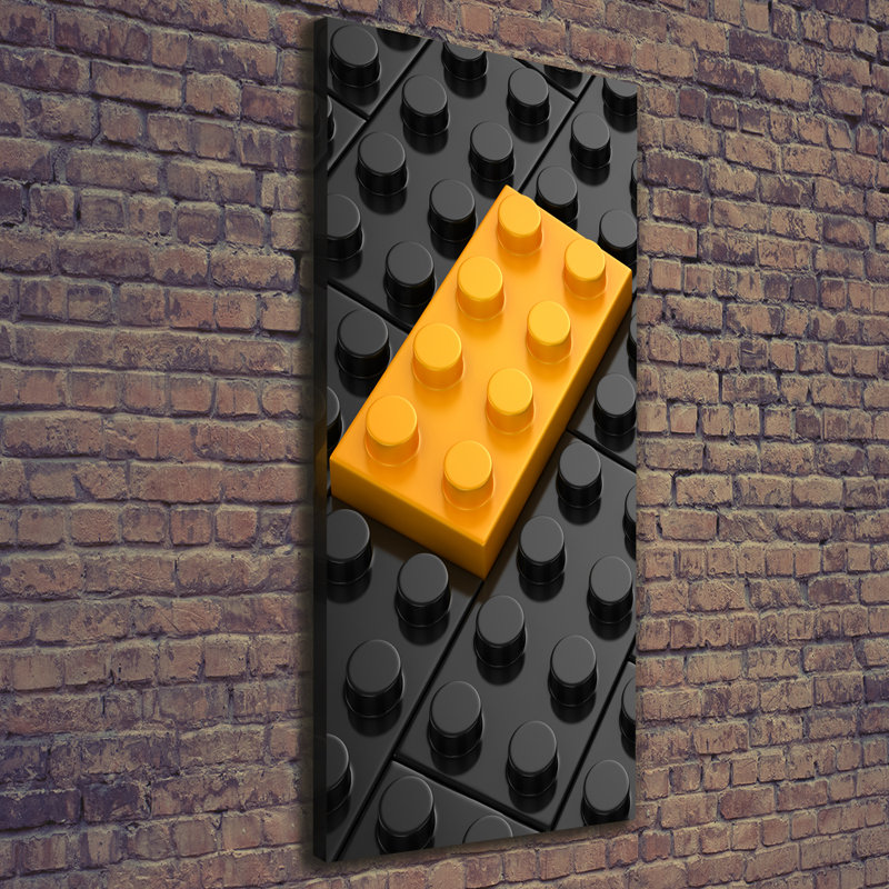 Lego Bricks - Wrapped Canvas Print