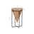 Dairius Solid Wood Top End Table