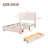Anooj Upholstered Velvet Standard Bed with Drawers