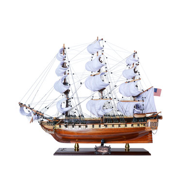 USS Constitution Édition limitée sous le vent, voile complète seulement 100 unités, série Admiral