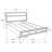 Miranda 51-Inch Manufactured Wood Storage Panel Bed-106957750-106957748