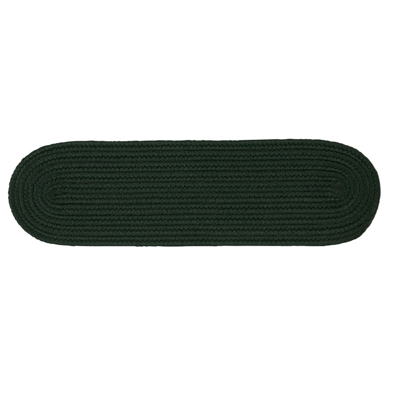 Tapis d'escalier Audryanna, Vert foncé, 13