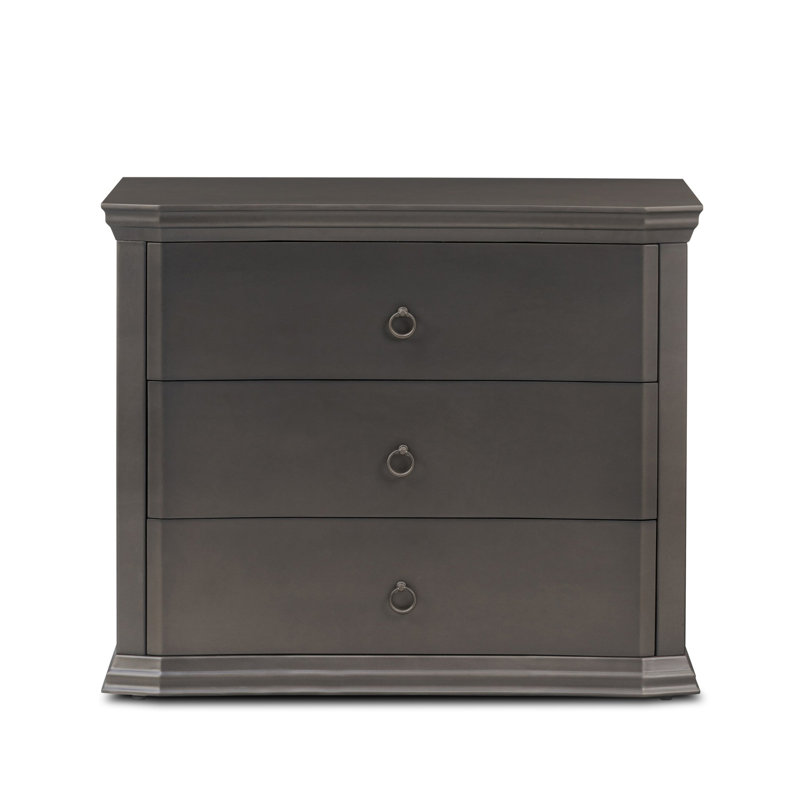 Talese Nightstand-Smooth Bronze