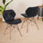 Cressida Modern Dining Chairs With Ergonomic Design And PU Leather Surface