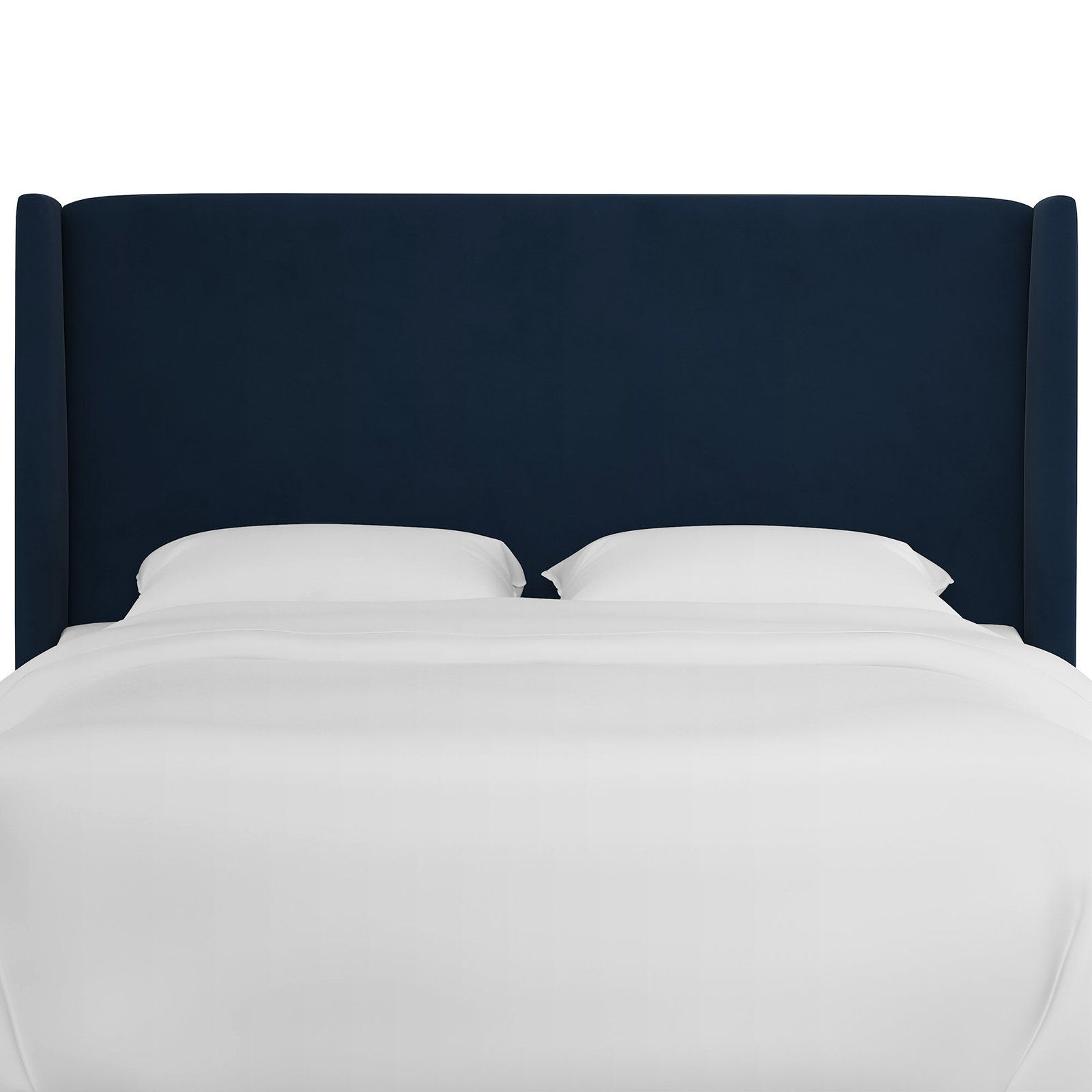 Tilly Upholstered Headboard, King, Classic Ink Performance Velvet