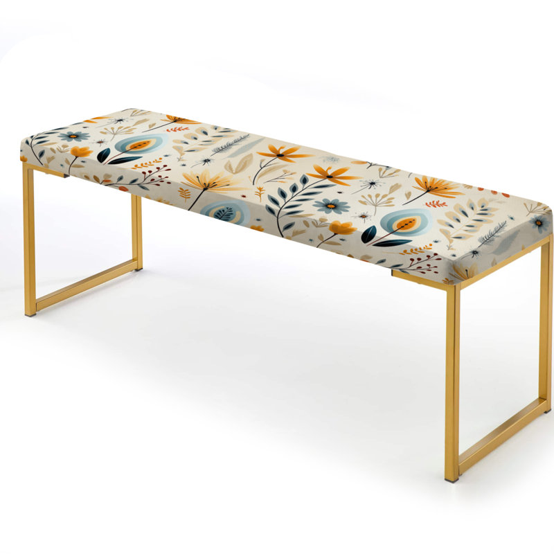 Banc rembourré Boho