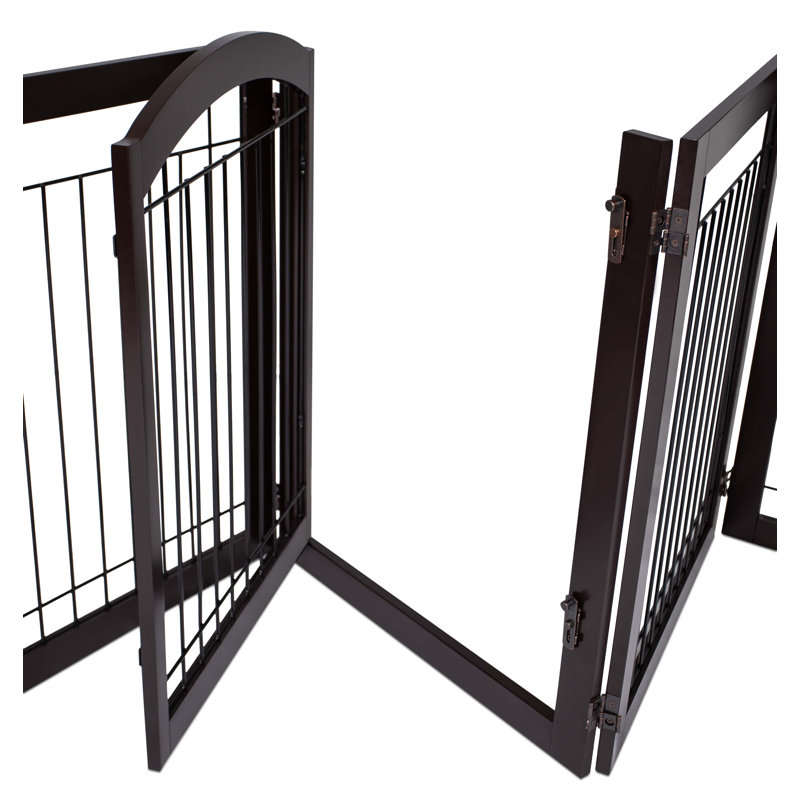 Barrière pour animaux autoportante, Espresso