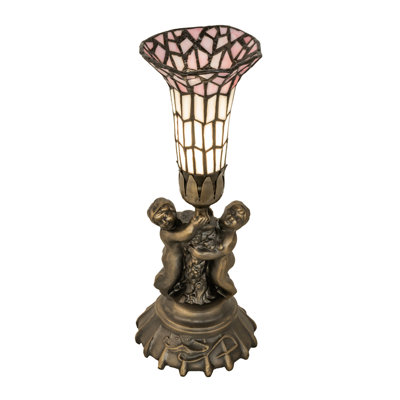 Meyda Tiffany & Stained Glass Torchiere Table Lamp