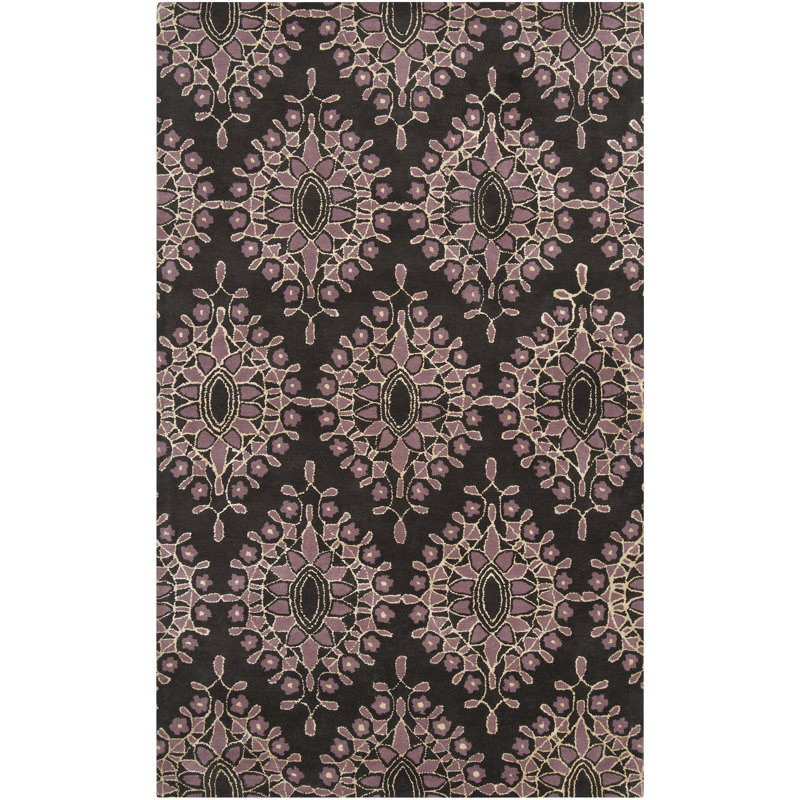 Wool Oriental Indoor Rug, Rectangle 9' x 13'