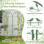 180cm W Metal Arched Trellis