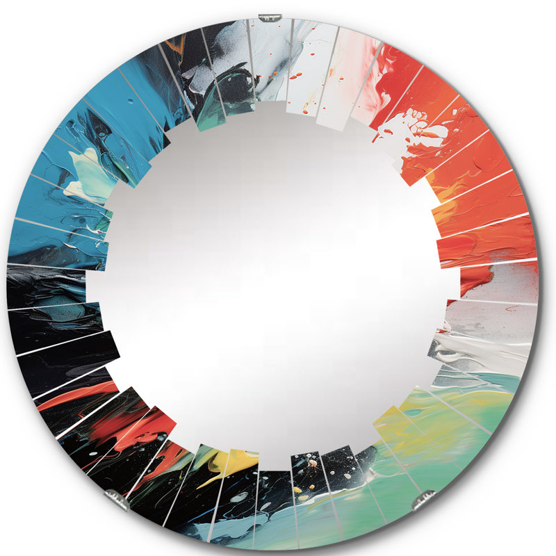 Miroir mural sans cadre Buradale, 24 po x 24 po