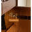 Minimalist Walnut Shoe Cabinet with Two Drawers