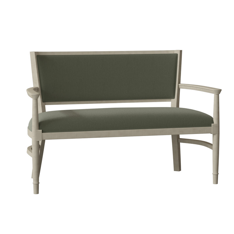 Garland Upholstered 49.5'' Settee, 9953 Willow, Almond Buff