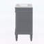 Meuble-lavabo moderne de 18 pouces avec lavabo pour petits espaces-853104759