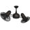 Dagny 3 - Blade Caged Ceiling Fan with Remote Control