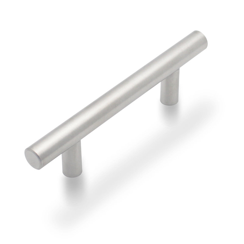 Bar Pull, 3.75", Satin Nickel