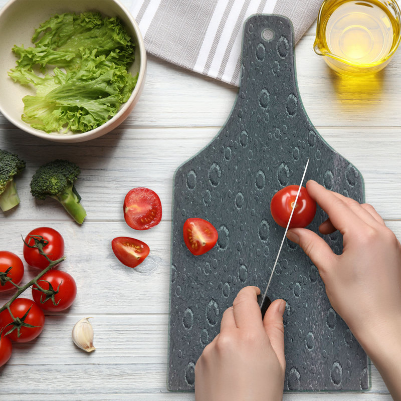 Planche à découper en verre trempé Ambesonne