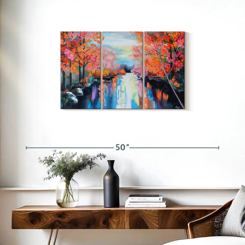 Avery Fall Scene, 20" H x 33" W