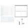 60" W x 72" H Frameless Rectangle Sliding Tub & Shower Kit with Towel Bar and Base Included