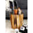 Ranier Brown Teak Wood Handmade Live Edge Tree Branch Side End Accent Table with Clear Glass Top