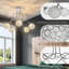 Carbonville 5 - Light Chandelier Pendant-28502274