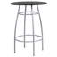Danit 3 - Piece Bar Height Table Set with Backless Vinyl Upholstered Padded Stools